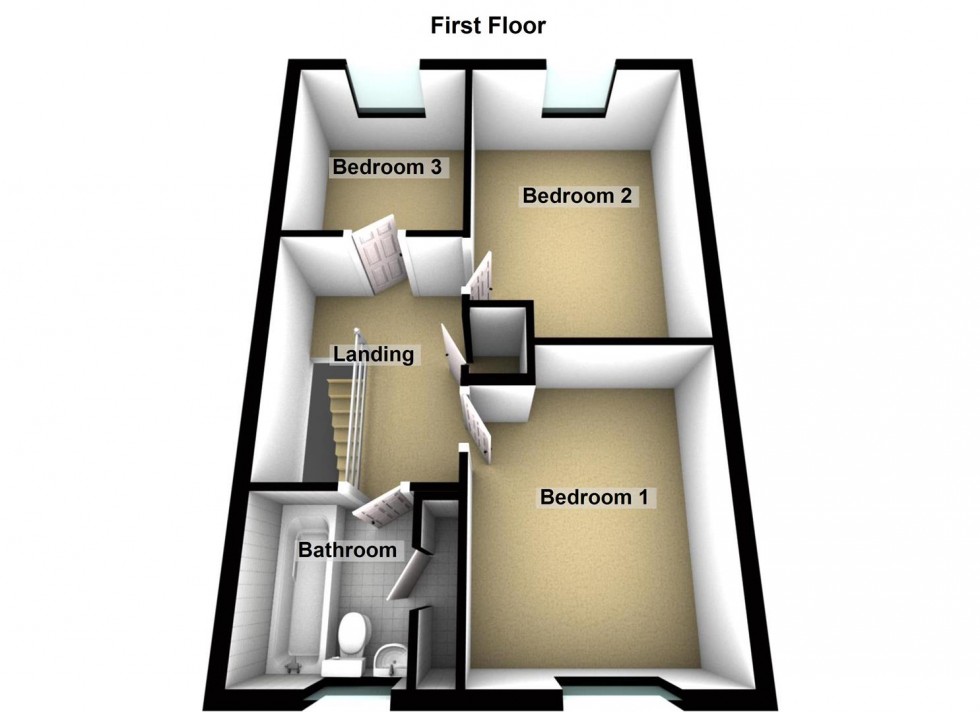 Floorplan for Brynmore, Bretton, Peterborough