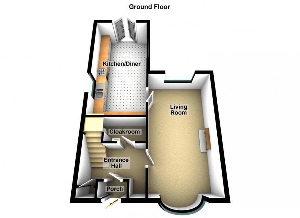 Floorplan for Oundle Road, Orton Longueville, Peterborough