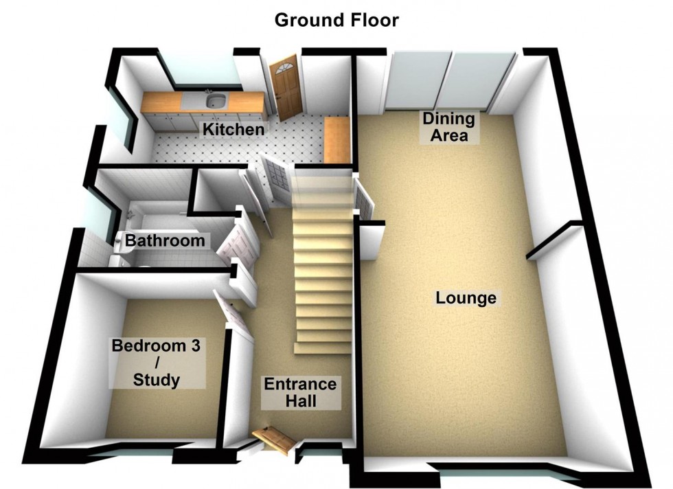 Floorplan for Lea Gardens, Peterborough