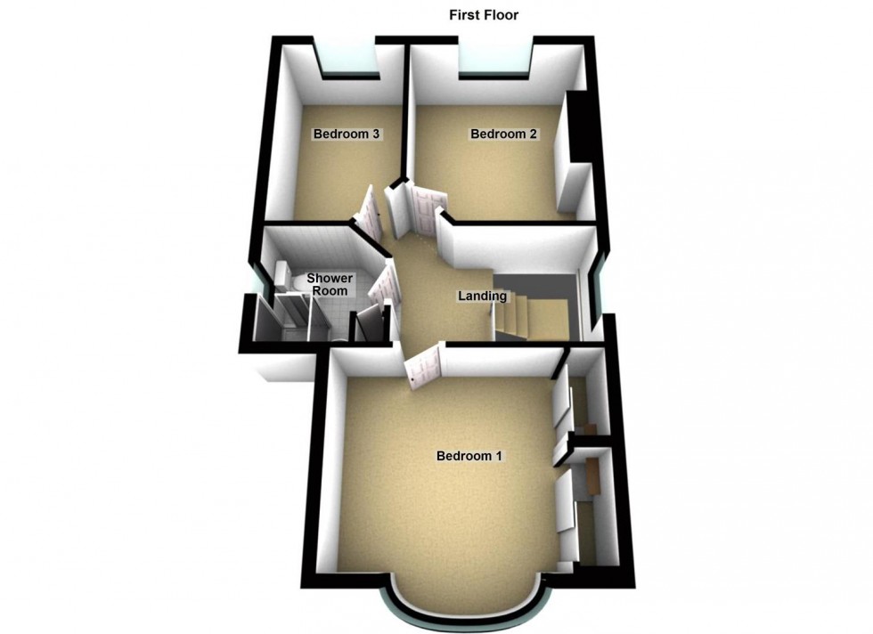 Floorplan for Warbon Avenue, Peterborough