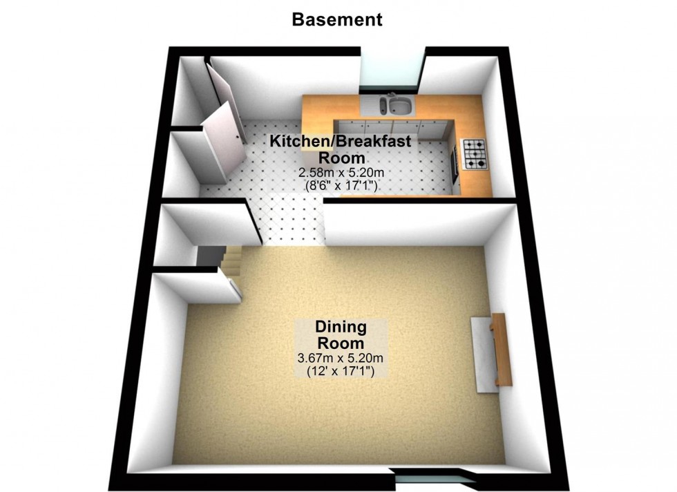 Floorplan for London Road, Peterborough