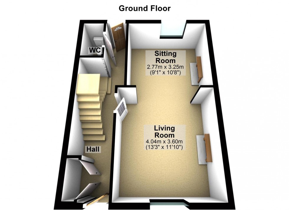 Floorplan for London Road, Peterborough