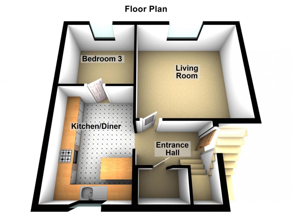 Floorplan for Leighton, Orton Malborne, Peterborough