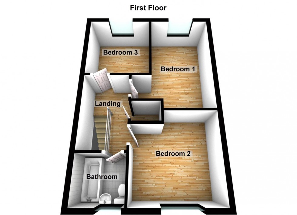 Floorplan for Muskham, Bretton, Peterborough