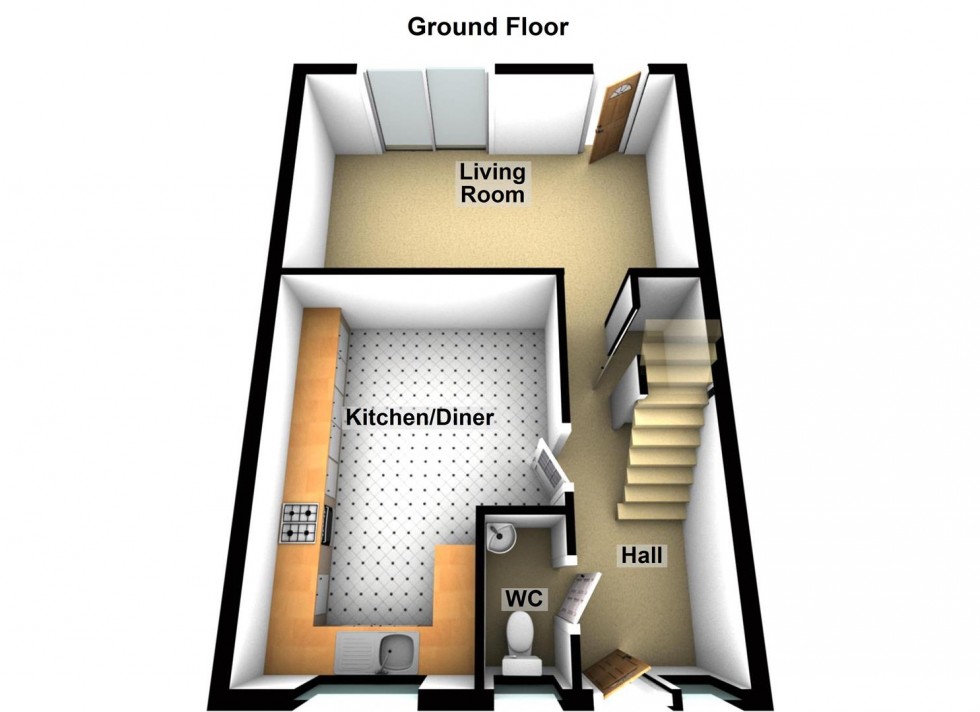 Floorplan for Oxclose, Bretton, Peterborough