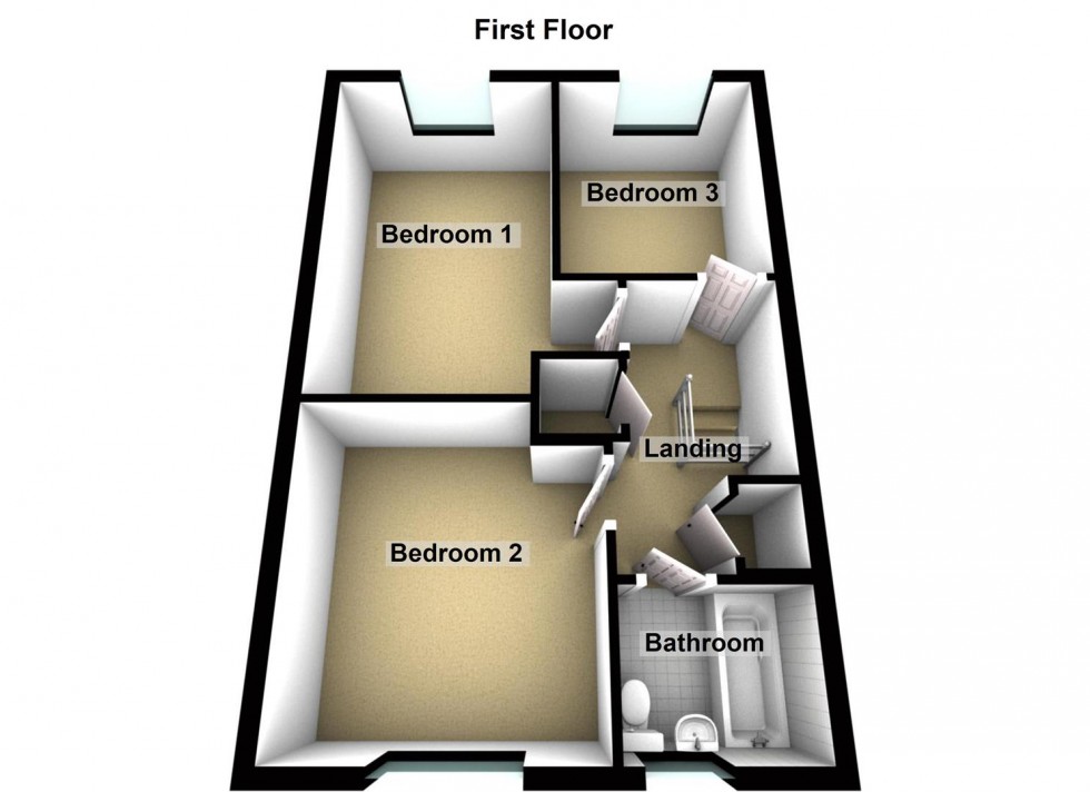 Floorplan for Oxclose, Bretton, Peterborough