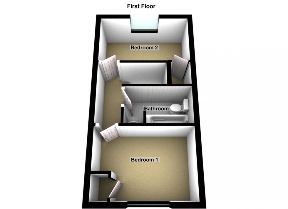 Floorplan for Wycliffe Grove, Werrington, Peterborough