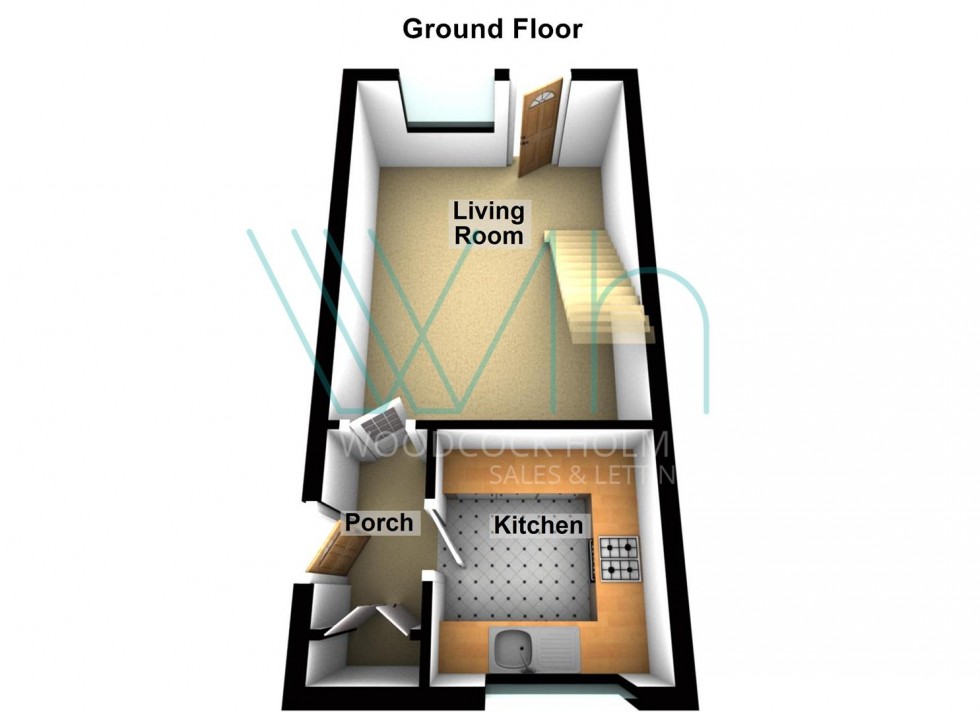 Floorplan for Whitacre, Parnwell, Peterborough