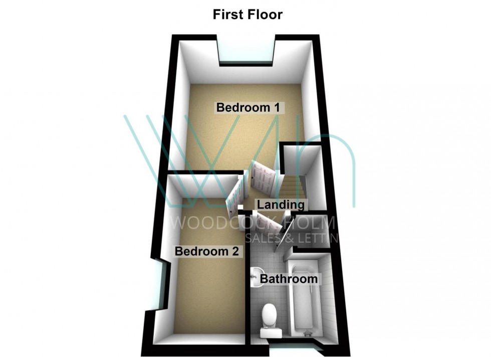 Floorplan for Whitacre, Parnwell, Peterborough