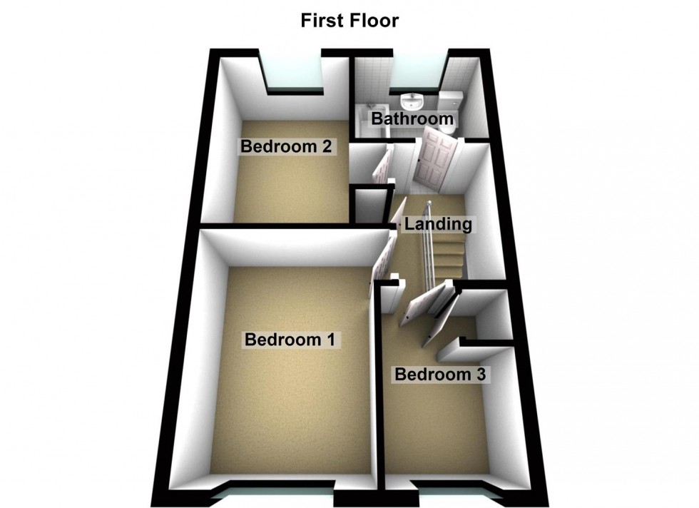 Floorplan for Stamper Street, Bretton, Peterborough