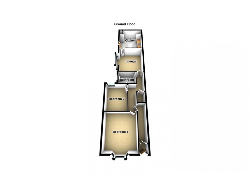 Floorplan for Church Walk, Peterborough