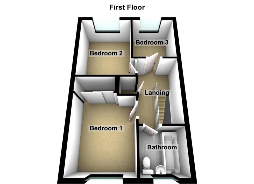 Floorplan for Palmerston Road, Peterborough