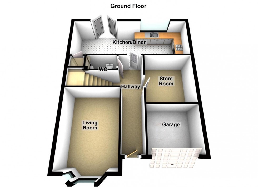 Floorplan for Theodore Close, Peterborough