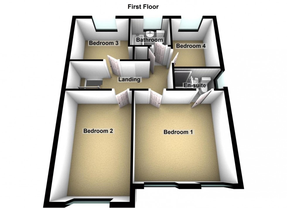 Floorplan for Theodore Close, Peterborough