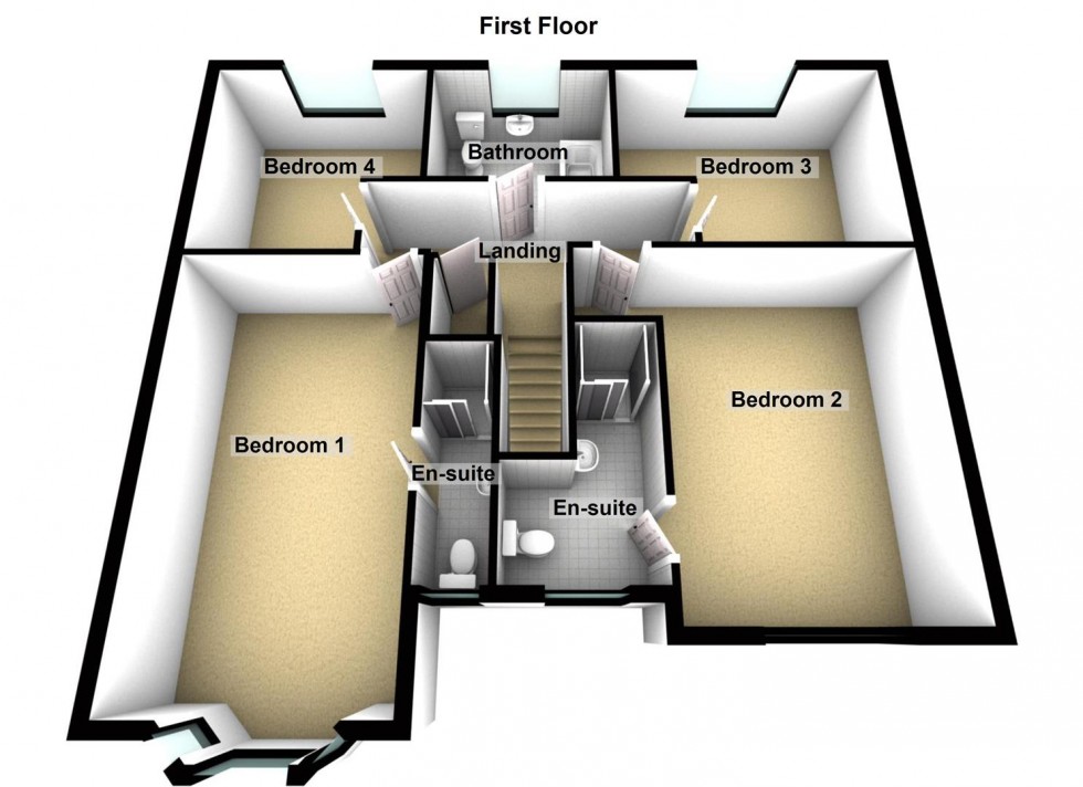 Floorplan for Drybread Road, Whittlesey, Peterborough