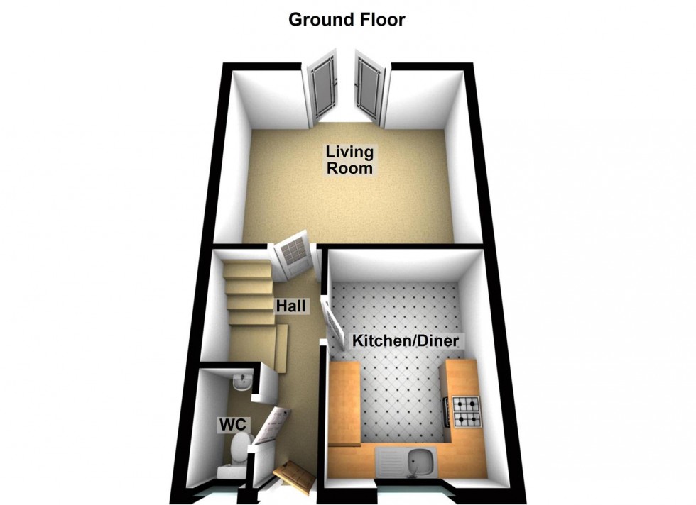 Floorplan for Redwing Close, Stanground, Peterborough