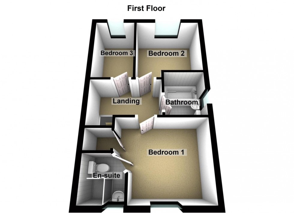 Floorplan for Redwing Close, Stanground, Peterborough