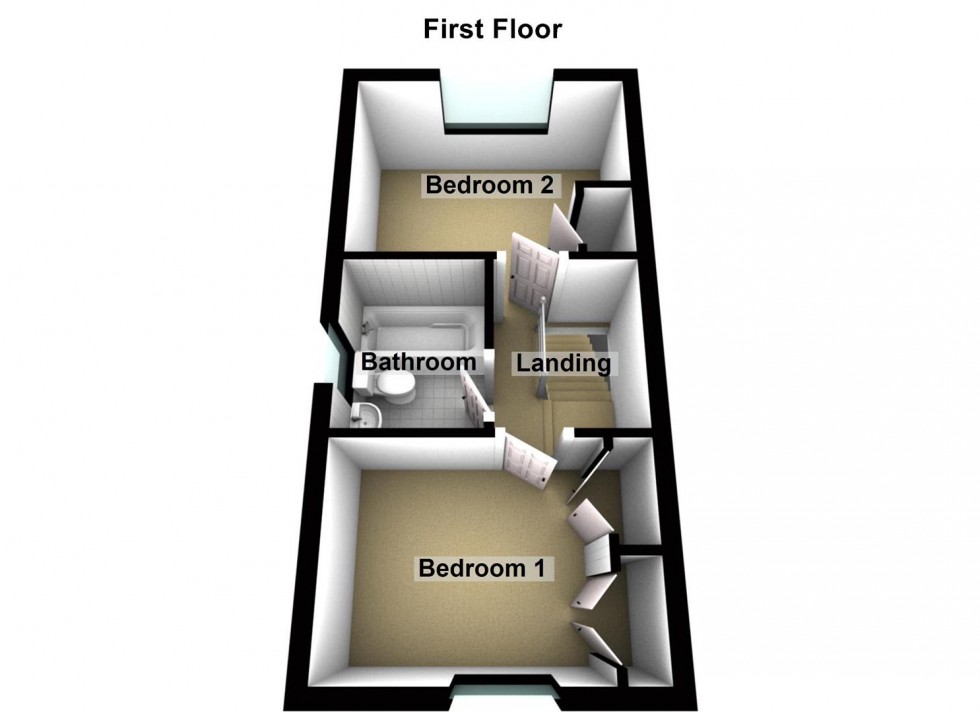 Floorplan for Morris Court, Yaxley, Peterborough