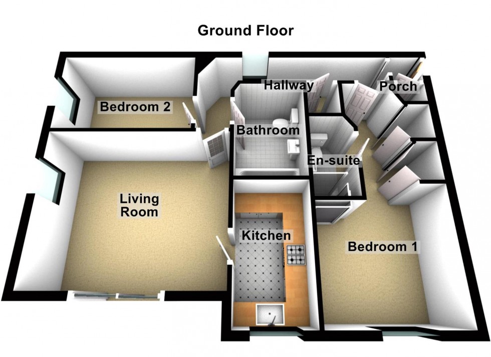 Floorplan for Thorpe Meadows, Peterborough