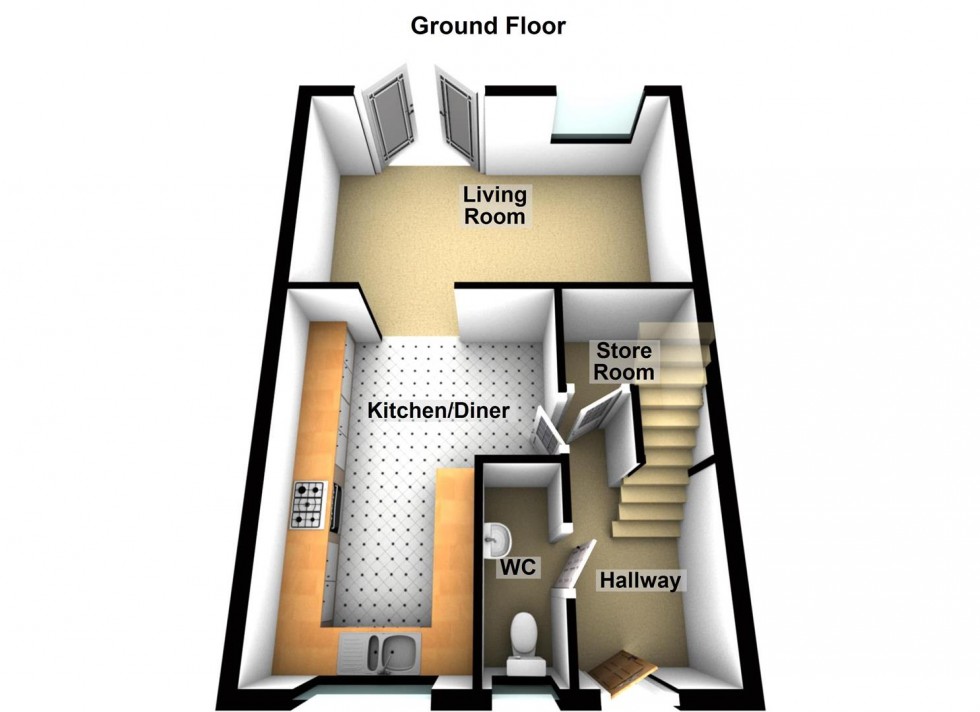 Floorplan for Stumpacre, Bretton, Peterborough