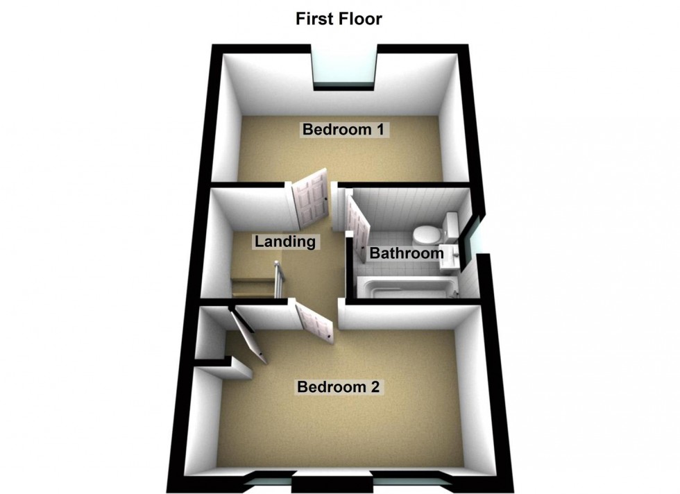 Floorplan for Daphne Grove, Cardea, Peterborough