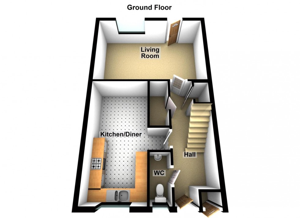 Floorplan for Ellindon, Bretton, Peterborough