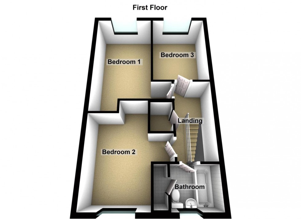 Floorplan for Ellindon, Bretton, Peterborough