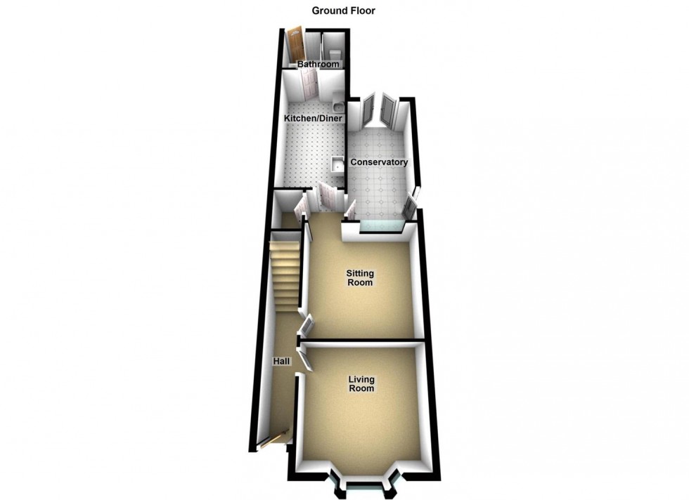 Floorplan for Dogsthorpe Road, Peterborough