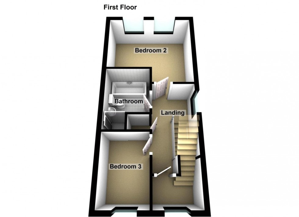 Floorplan for Charlotte Way, Peterborough