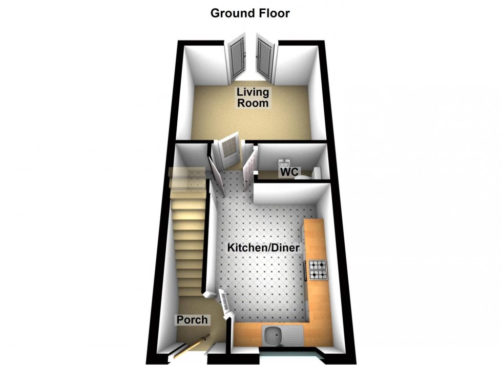 Floorplan for Manor Drive, Peterborough