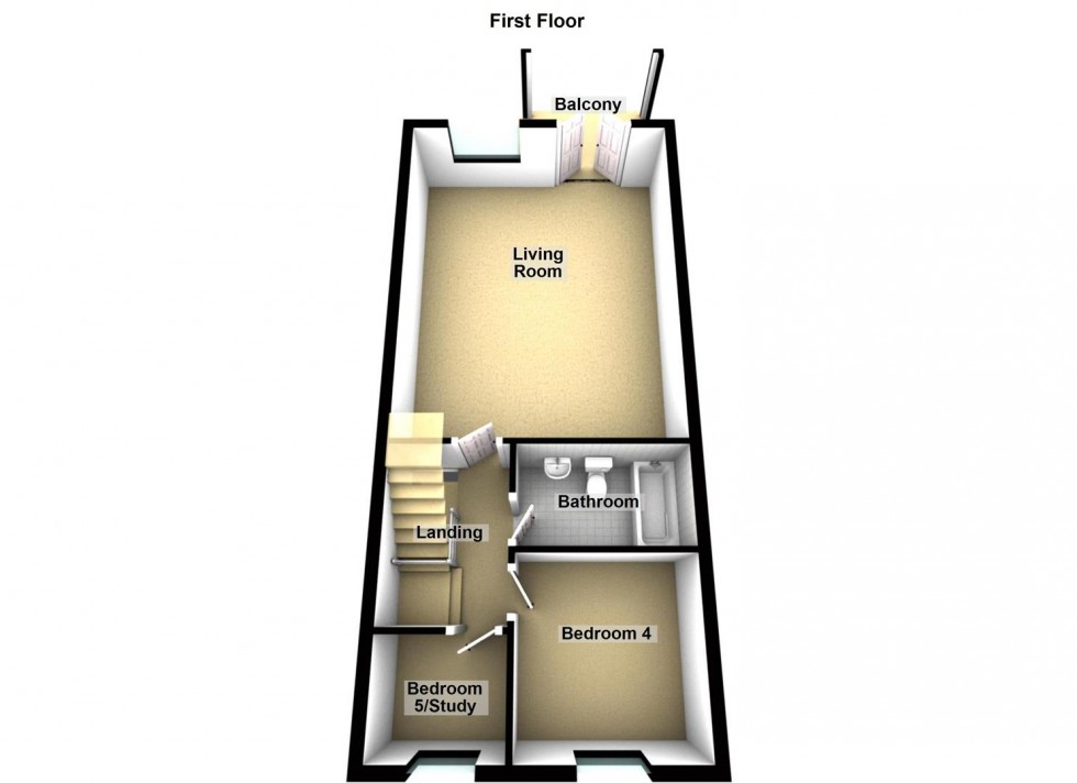 Floorplan for Boleyn Avenue, Peterborough