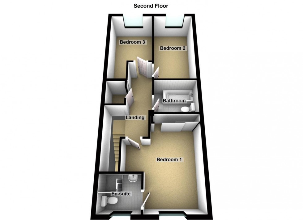 Floorplan for Boleyn Avenue, Peterborough