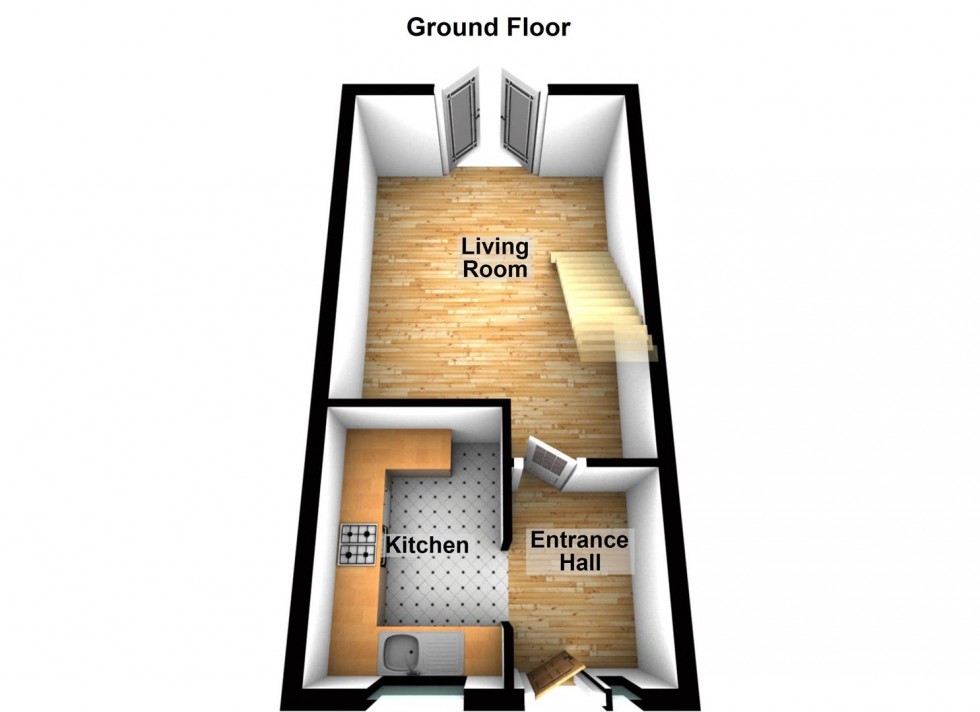 Floorplan for Sunnymead, Werrington, Peterborough