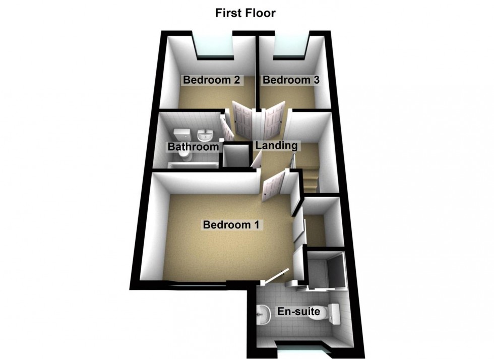 Floorplan for Middleham Close, Peterborough