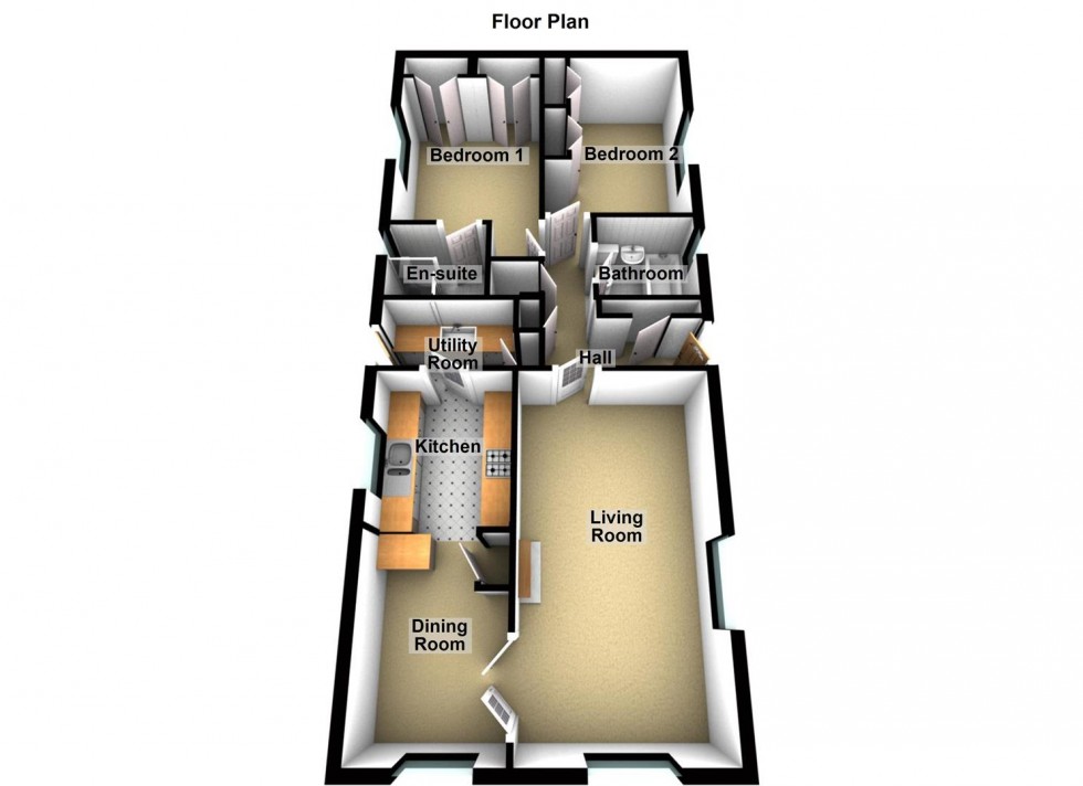 Floorplan for Keys Park, Parnwell Way, Peterborough