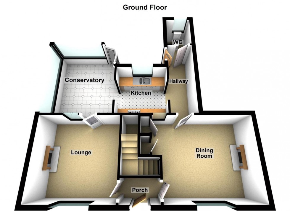 Floorplan for Wisbech Road, Thorney, Peterborough